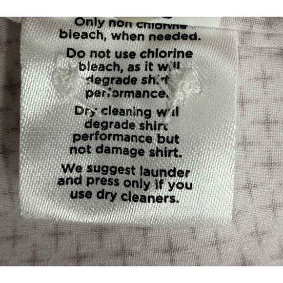 Mizzen+Main Leeward Shirt Men's XL Trim Red Geometric Stretch - Picture 9 of 11